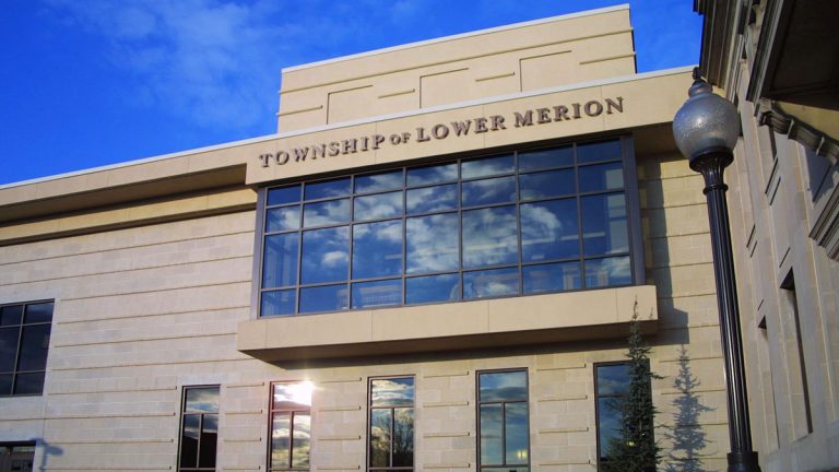 The Lower Merion Twp., PA, municipal building.