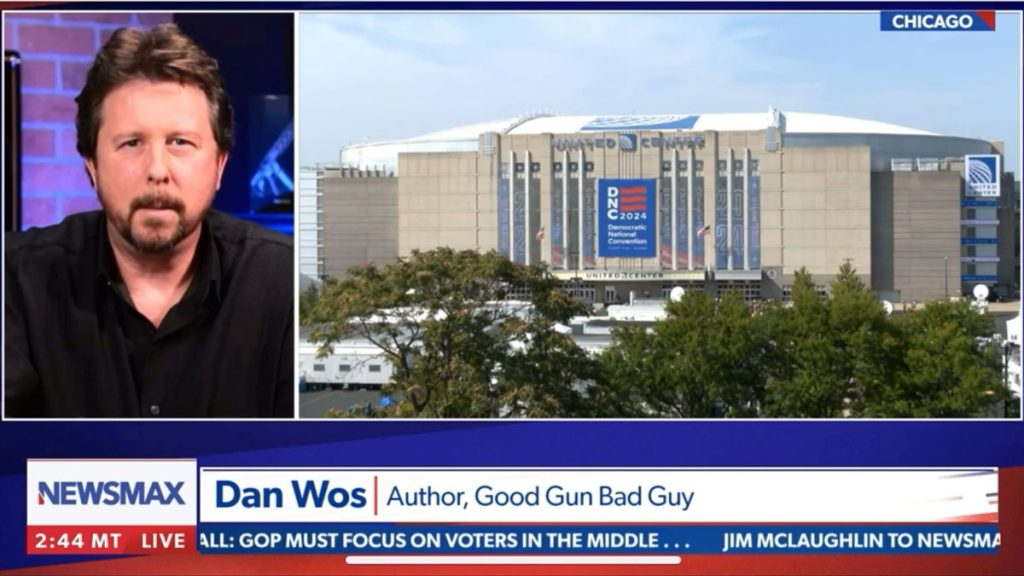 Host of The Loaded Mic, author of Good Gun Bad Guy, and News2A author, Dan Wos on Newsmax.